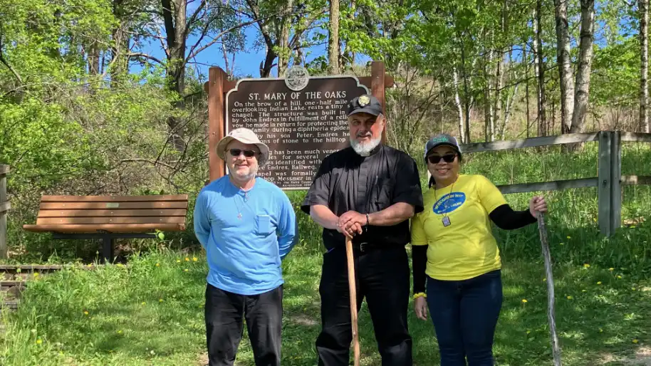 The founders of American Camino Outfitters