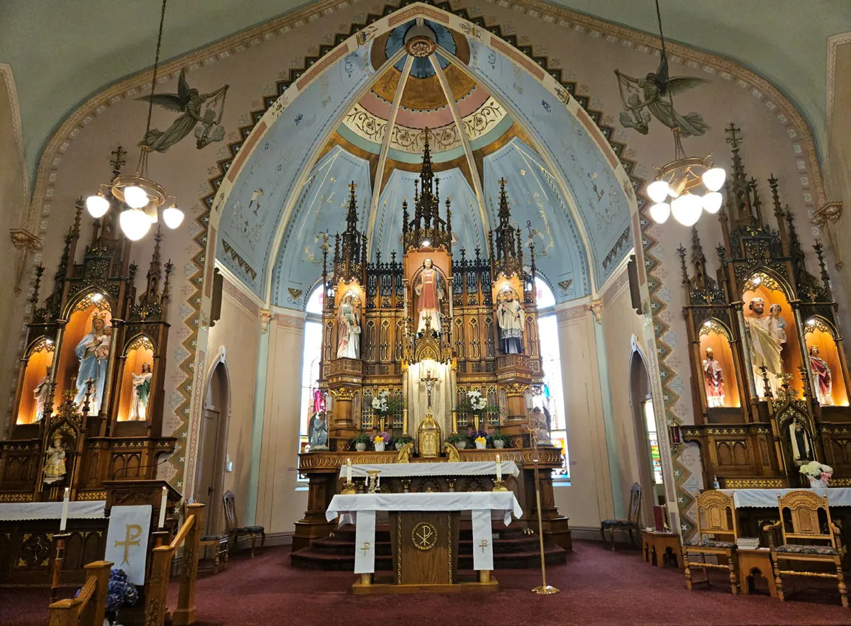 Day 2, St. Lawrence Catholic Church, Stangelville, photo 3