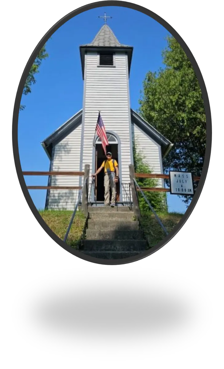 Day 7, Lax Chapel and Our Lady Queen of Hearts Chapel, photo 1
