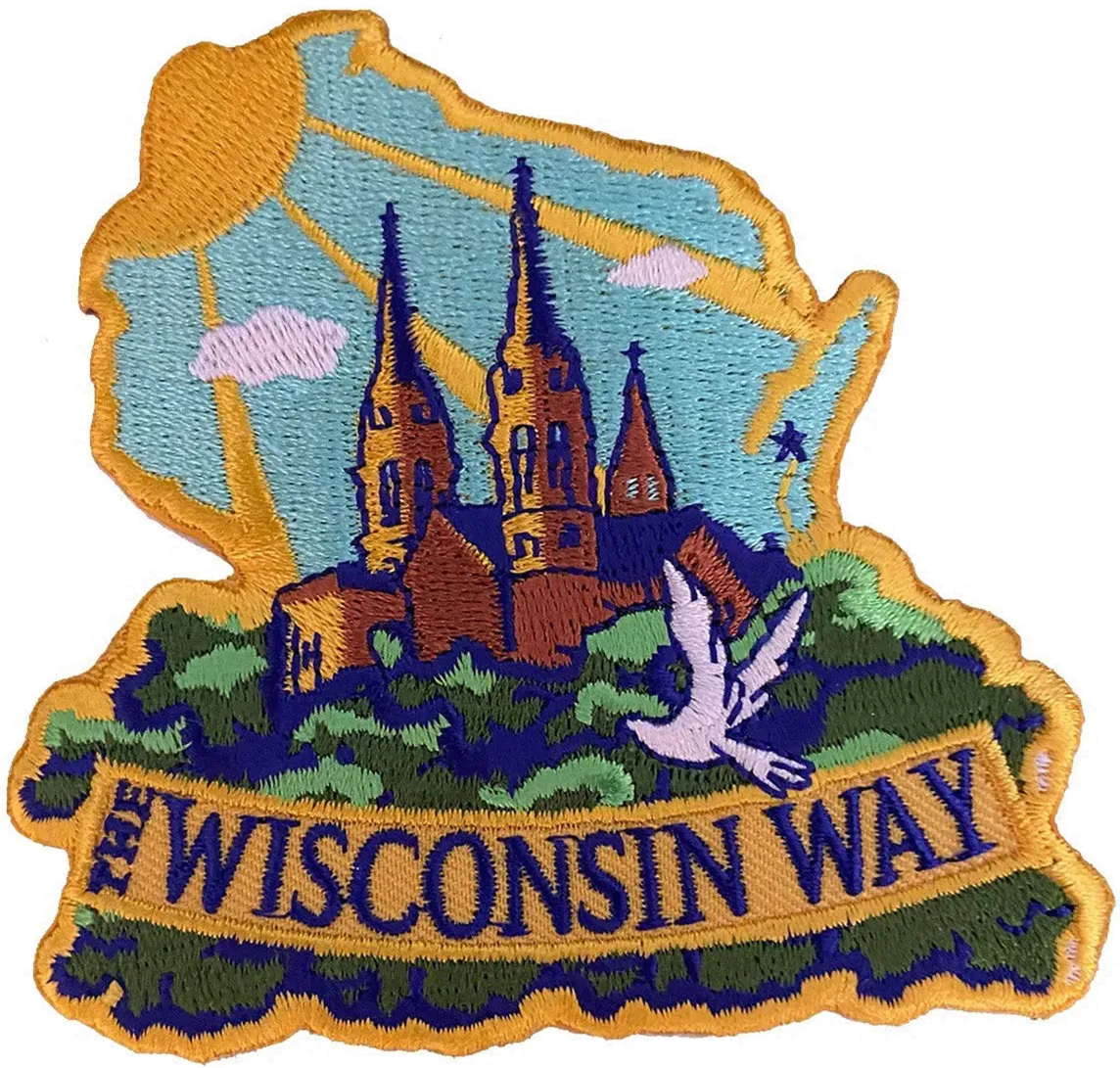 Day 13, Wisconsin Way passports and patches, photo 1
